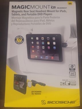 Scosche MagicMount XL Headrest Tablet Mount - Black